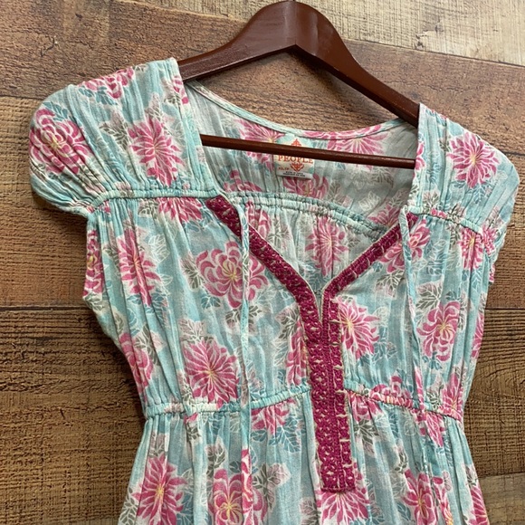 Free People Floral Top - Picture 2 of 5